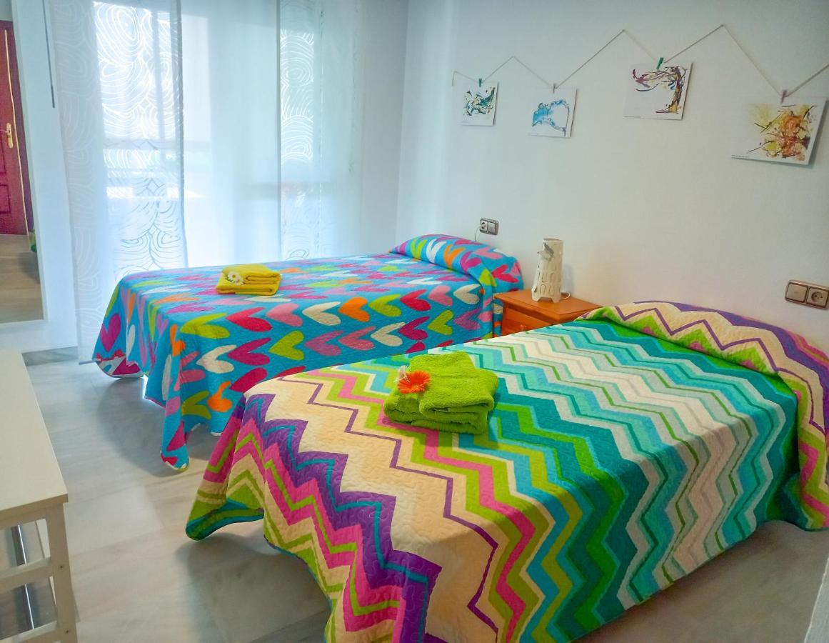 Apartamento Hibisco , Primera Linea De Playa Альмуньекар Экстерьер фото