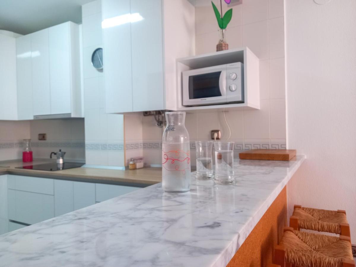 Apartamento Hibisco , Primera Linea De Playa Альмуньекар Экстерьер фото