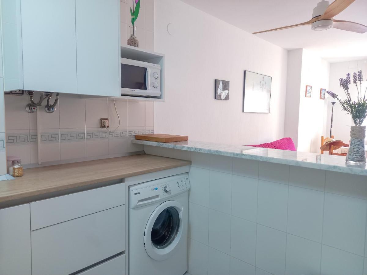 Apartamento Hibisco , Primera Linea De Playa Альмуньекар Экстерьер фото