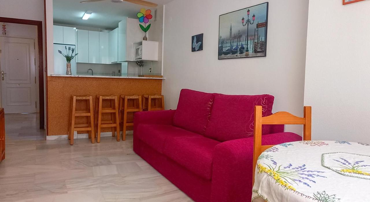 Apartamento Hibisco , Primera Linea De Playa Альмуньекар Экстерьер фото