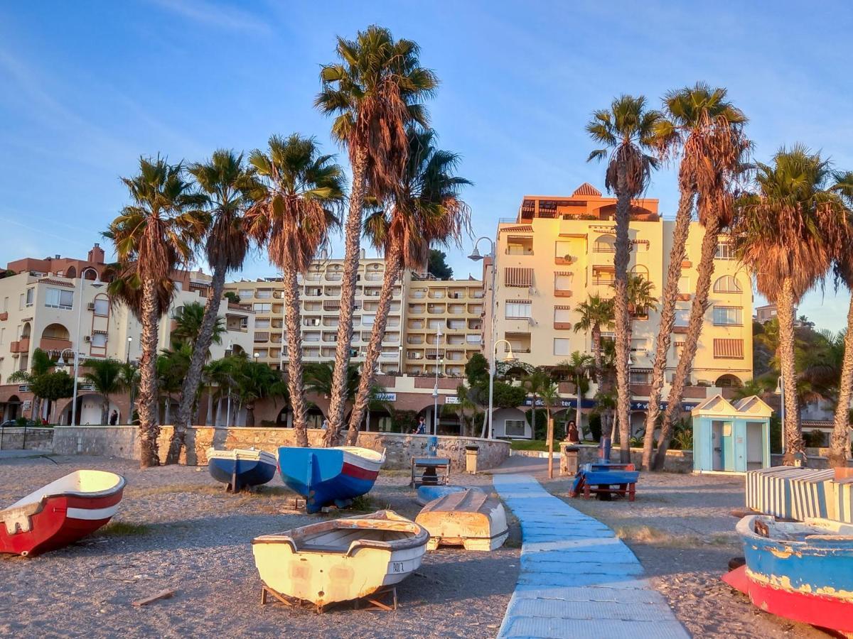 Apartamento Hibisco , Primera Linea De Playa Альмуньекар Экстерьер фото