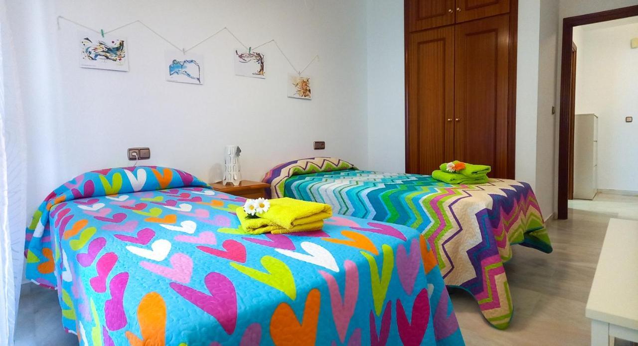 Apartamento Hibisco , Primera Linea De Playa Альмуньекар Экстерьер фото