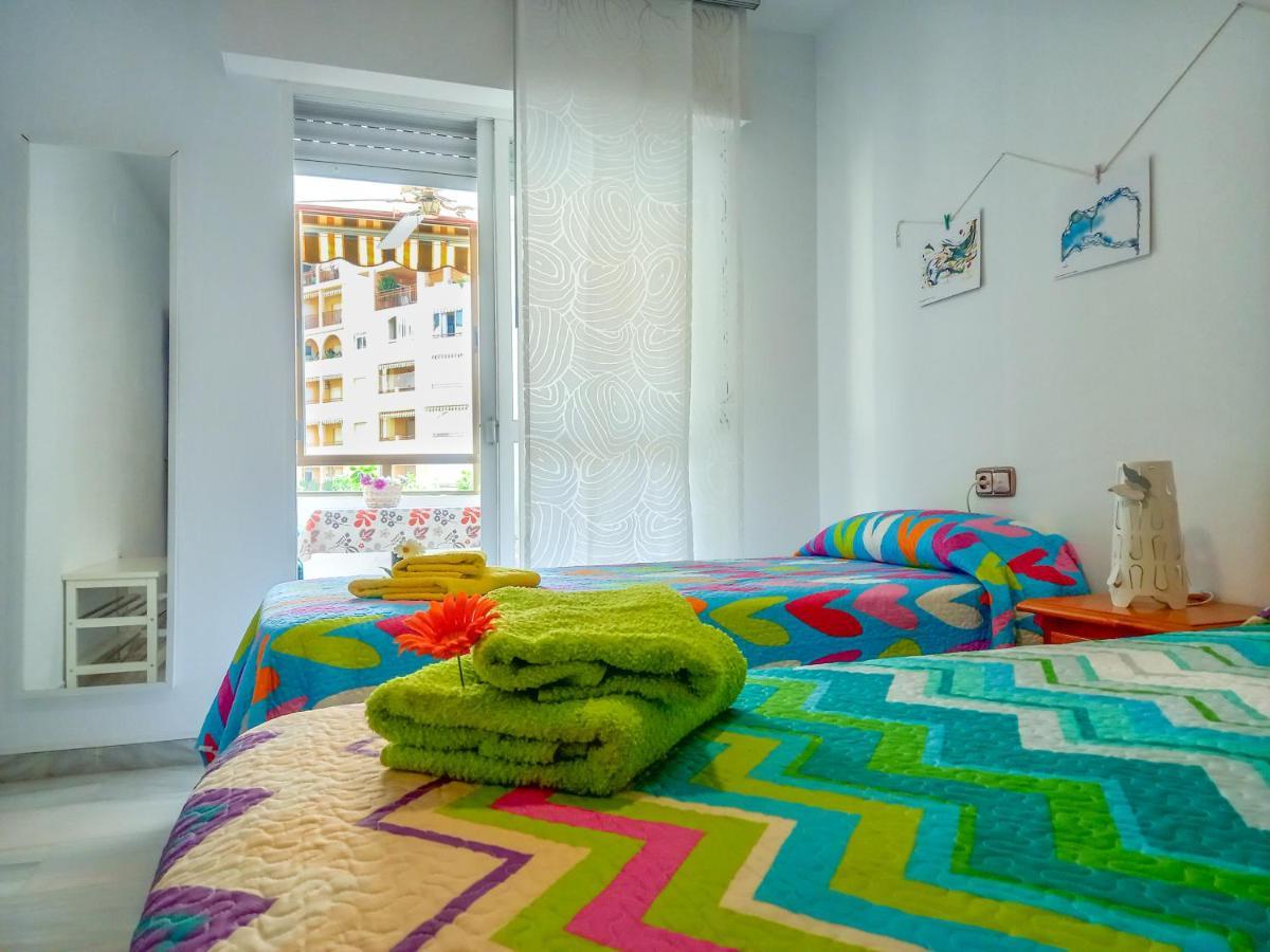 Apartamento Hibisco , Primera Linea De Playa Альмуньекар Экстерьер фото